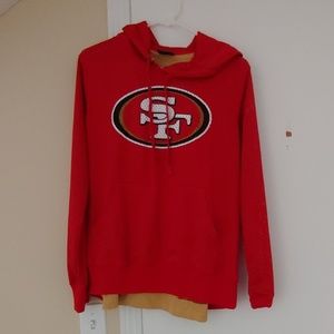 Jersey material hoodie